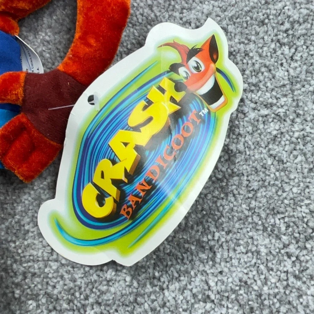 Vintage Crash Bandicoot Plush Toy Stuffed‎ Animal 10